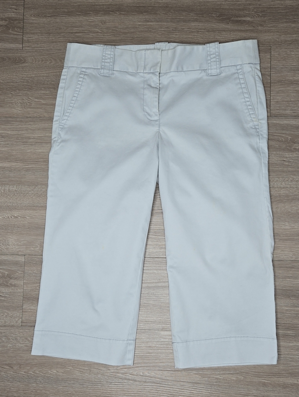 Women's J.Crew Stretch Favorite Fit Chino Capri Pants Size 4